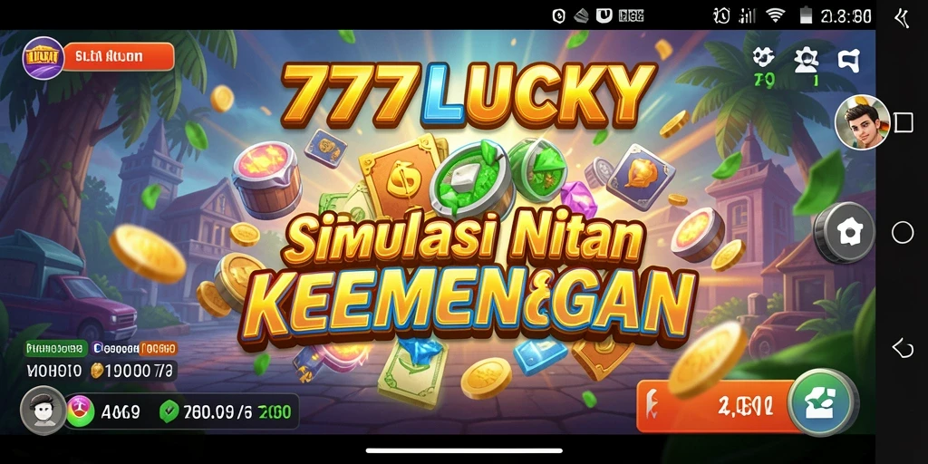 Tampilan gameplay menarik dari 777LUCKY yang penuh tantangan.
