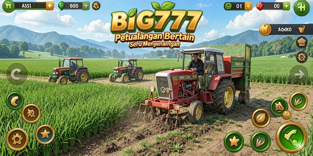 Tampilan gameplay <strong>BIG777</strong> yang seru dan menarik dalam bertani.
