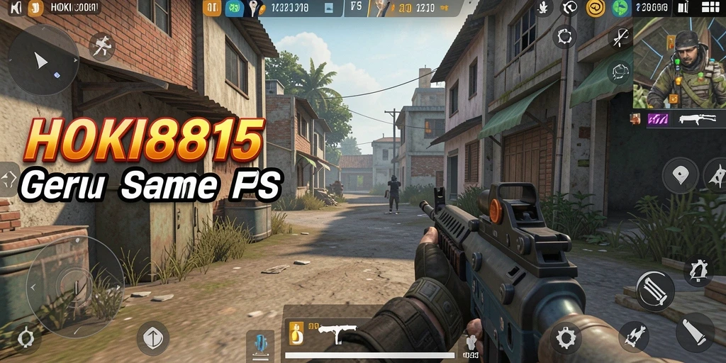 Tampilan gameplay HOKI8815 yang menegangkan saat pertempuran berlangsung.