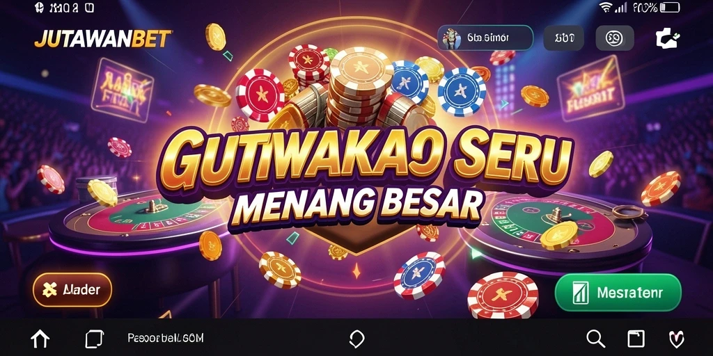 Tampilan gameplay menarik di JUTAWANBET yang penuh aksi kasino.