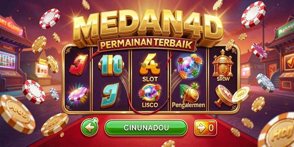 Screenshot MEDAN4D menampilkan gameplay seru dengan tema slot yang menarik.