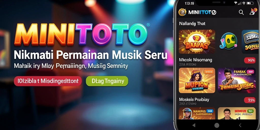 Screenshot utama MINITOTO menampilkan gameplay yang seru dan interaktif.