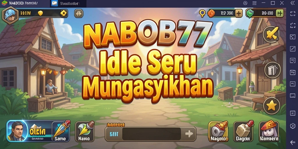 Screenshot menampilkan gameplay yang menarik dan strategi dalam NABOB77.