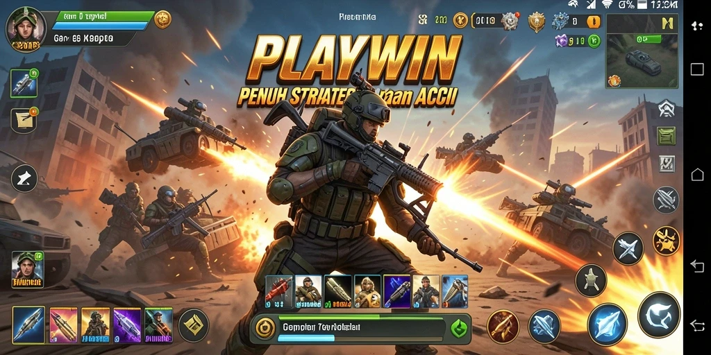 Tampilan aksi seru dalam game TPS PLAYWIN yang mendebarkan.
