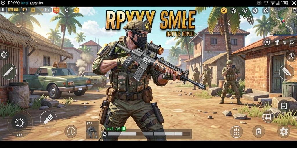 Gameplay seru RPYYY dalam pertarungan Battle Royale.