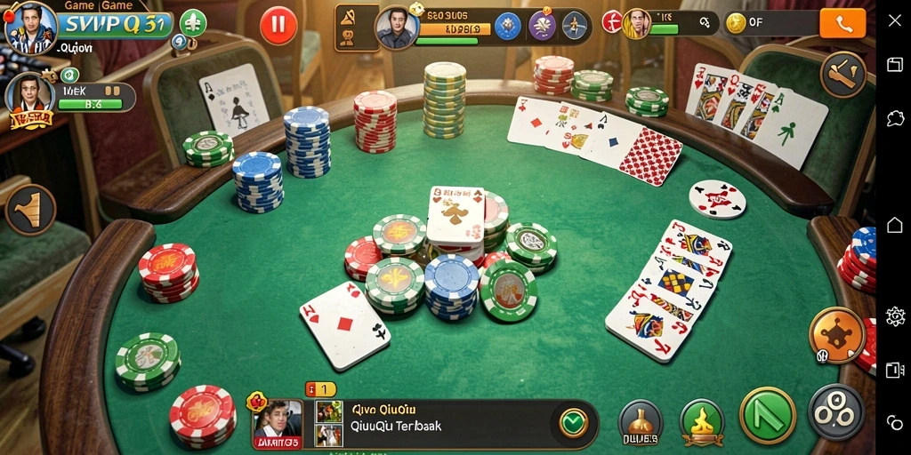 Screenshot gameplay menarik dari SVIP3 QiuQiu.