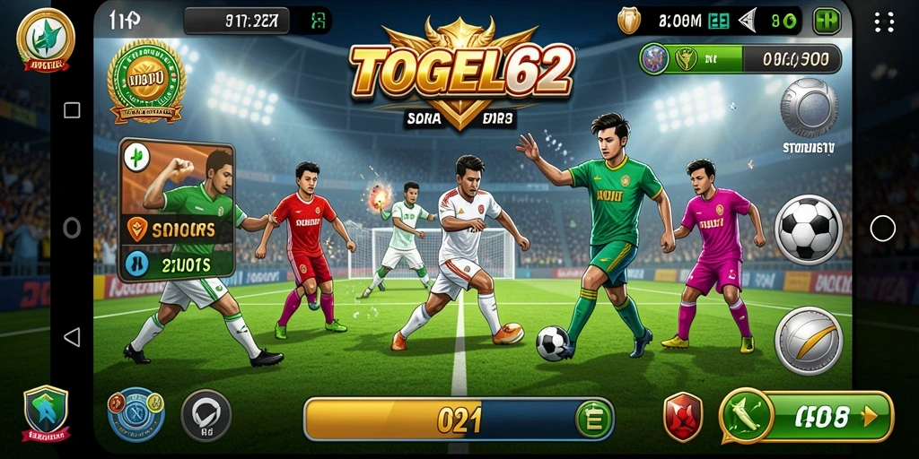 Screenshot TOGEL62 menampilkan aksi seru dalam gameplay olahraga.
