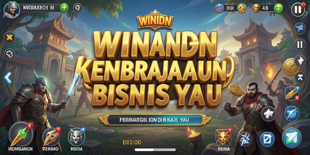 Tampilan gameplay WINIDN yang seru dan menantang di dunia Tycoon.